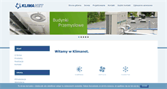 Desktop Screenshot of klimanet.pl